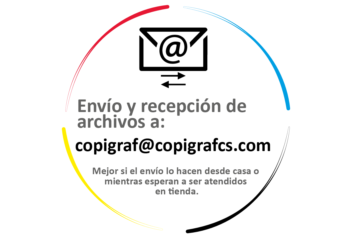 Correo para recepción de archivos Copigraf Castellón