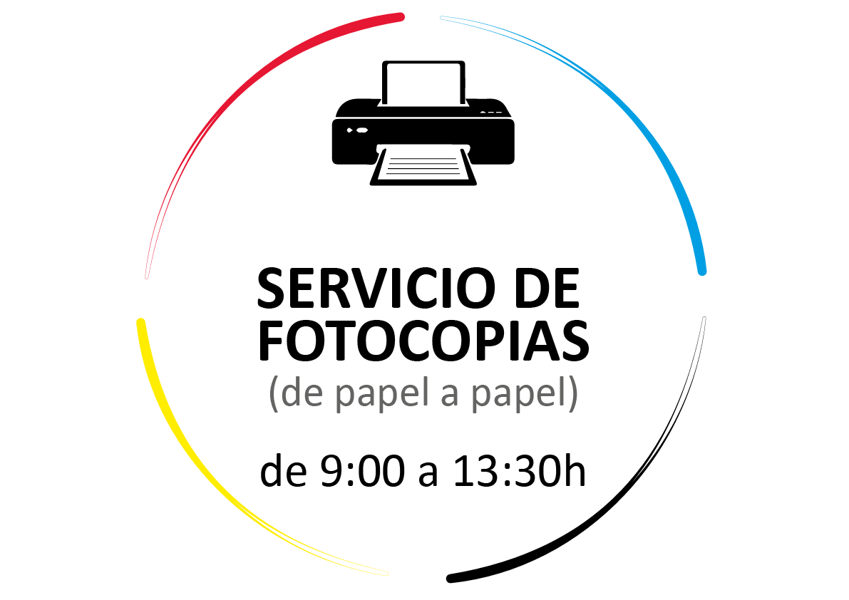 Horario servicios de fotocopias de papel a papel Copigraf Castellón